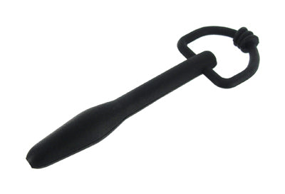 The Hallows Cum-Thru D-Ring Penis Plug – Flexible Silicone Urethral Plug > Sex Toys For Men > Sounding Rods
