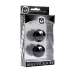 Jaded Glass Ben Wa Balls – 30mm Glass Kegel Exercise Balls Black > Sex Toys For Ladies > Kegel Exercise