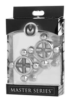 Rings of Fire Stainless Steel Nipple Press Set > Sex Toys > Nipple Clamps