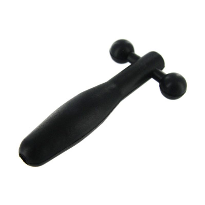 Silicone Cum-Thru Barbell Penis Plug – Flexible Lightweight Urethral Toy > Sex Toys For Men > Sounding Rods