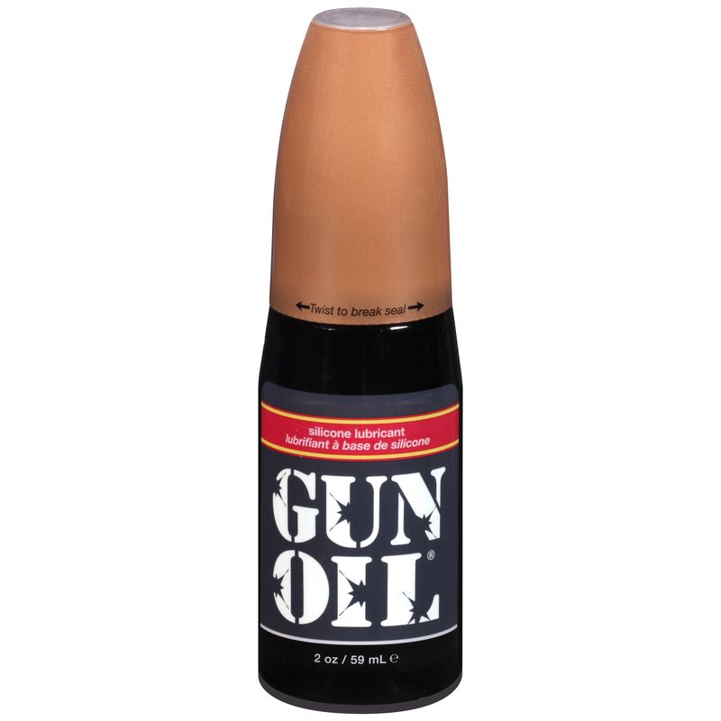Gun Oil Premium Silicone Formula 2oz Flip Top Bottle Extended Performance Lubricant > Lube > Speciality Exempt
