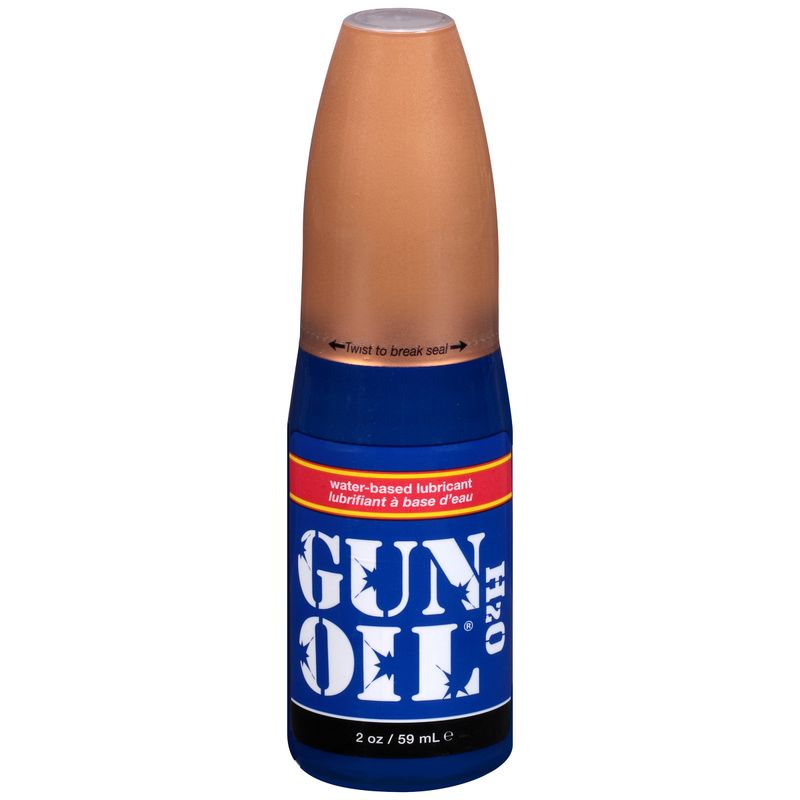 Gun Oil H2O Transparent Lube 59ml – Water-Based Personal Lubricant > Lube > Speciality Exempt