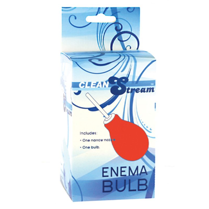 CleanStream Red Enema Bulb Compact Travel Friendly > Essentials > Feminine Care