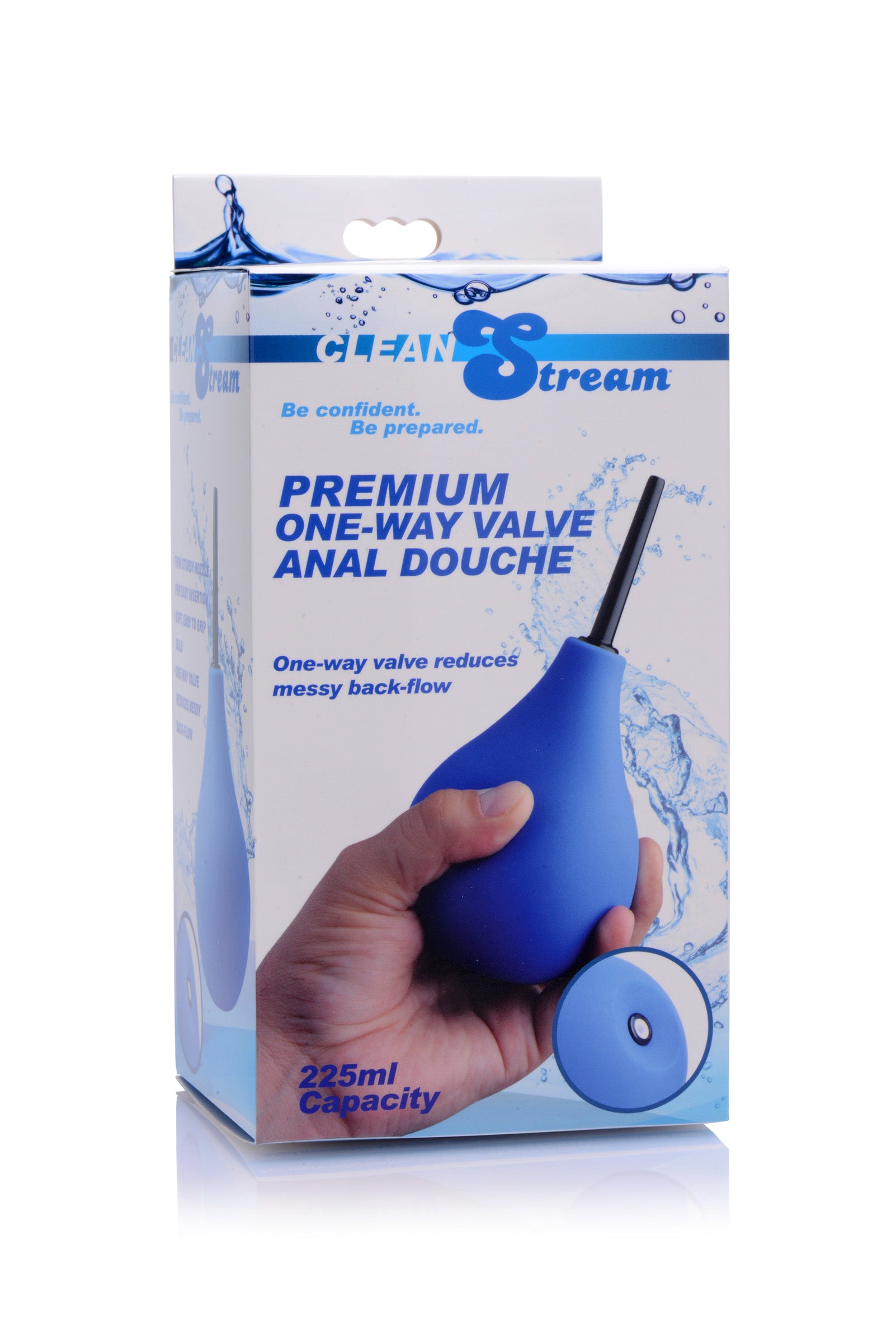 Premium One Way Valve Anal Douche 225ml Compact Size > Essentials > Douches