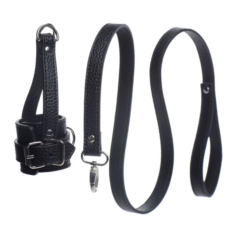 Strict Ball Stretcher With Leash > Sex Toys For Men > Ball Stretchers