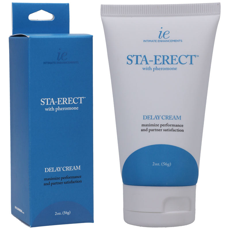 Doc Johnson Sta-Erect Delay Cream Odourless 56g Performance Enhancer for Men > Essentials > Mens Enhancers Main image
