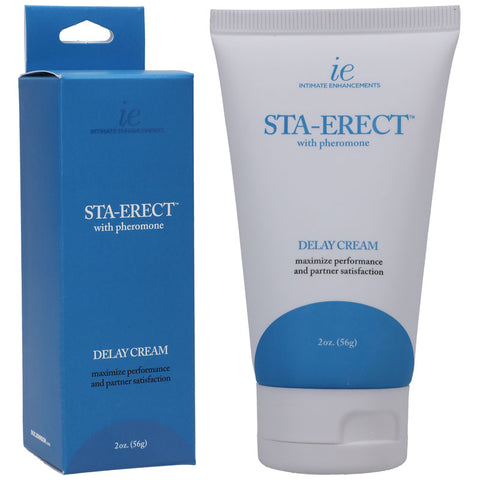 Doc Johnson Sta-Erect – Odourless Delay Cream for Men Default Title ENHANCERS