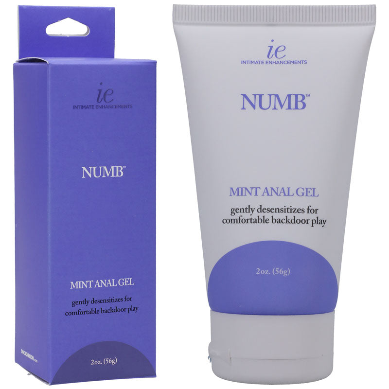 Numb Mint Flavored Anal Gel – Desensitizing Lubricant Gel 56g > Essentials > Mens Enhancers Main image