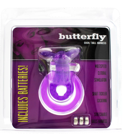 Butterfly Cock and Ball Harness – Adjustable Adult Intimacy Gear Default Title COCK RINGS Sling