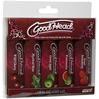 Goodhead Oral Delight Gel 1 Ounce 5 Pack Default Title Oral Gels & Sprays