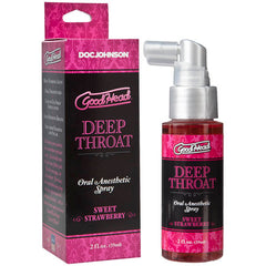 GoodHead Deep Throat Spray Strawberry 59ml