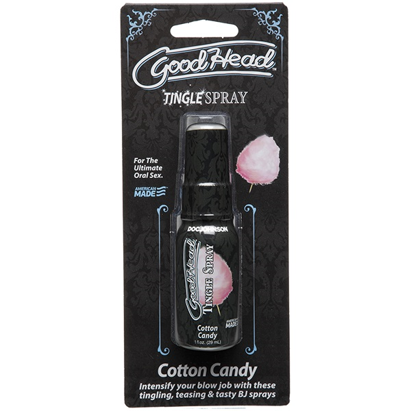GoodHead Tingle Spray (Cotton Candy) – Flavored Sensation Spray > Lube > Oral Gels & Sprays