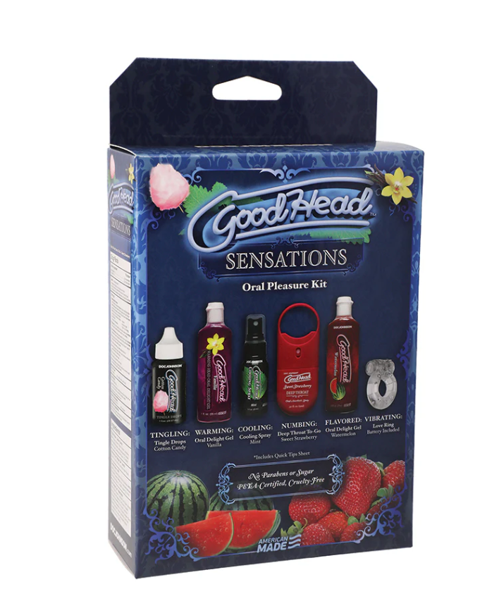 Goodhead Sensations Kit Six Piece Lotion Set Default Title Oral Gels & Sprays