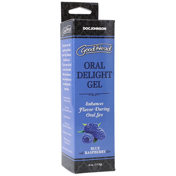 GoodHead Oral Delight Gel Blue Raspberry Flavor 4 oz Default Title Oral Gels & Sprays