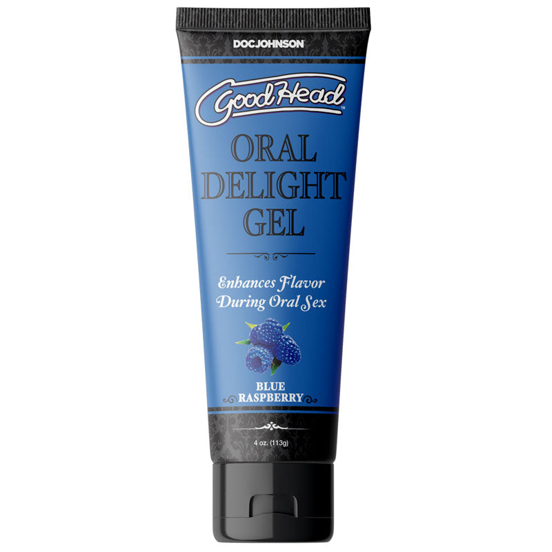 GoodHead Oral Delight Gel - Blue Raspberry Flavoured Gel - 120 ml