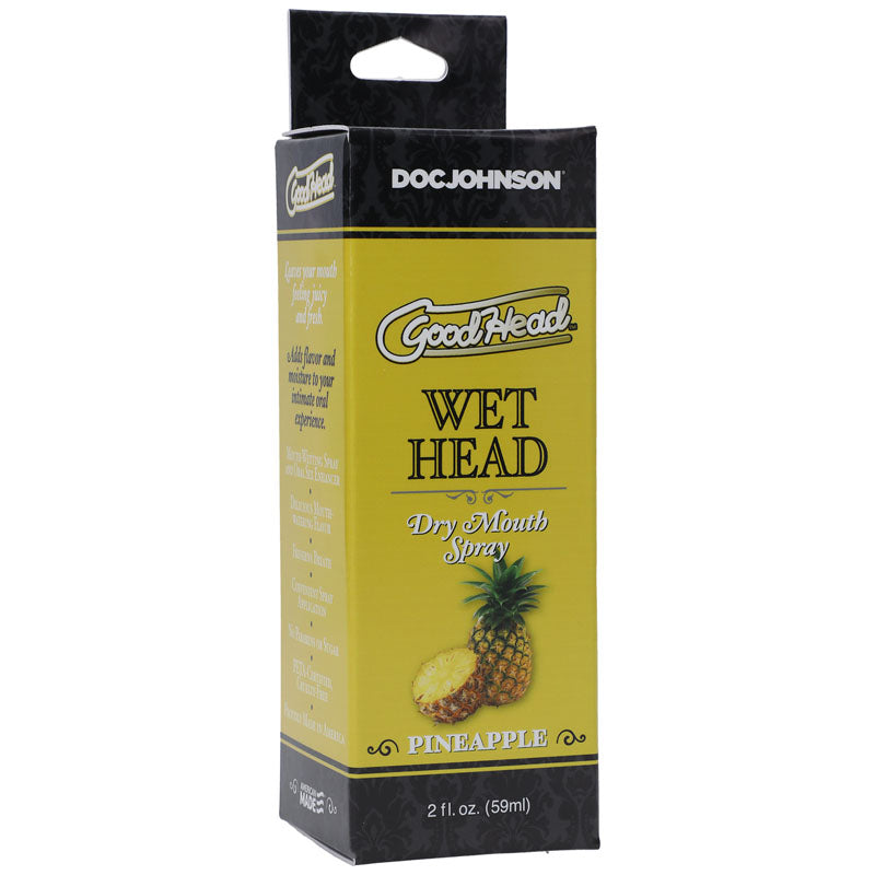 GoodHead Wet Head Pineapple – 59 ml Moisture Spray > Lube > Oral Gels & Sprays