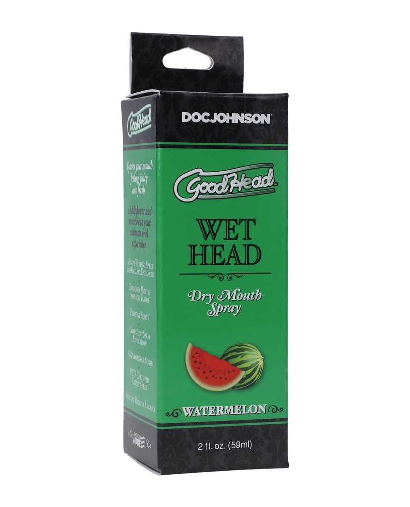 GoodHead Wet Head Dry Mouth Spray 59ml Watermelon Flavor > Lube > Oral Gels & Sprays