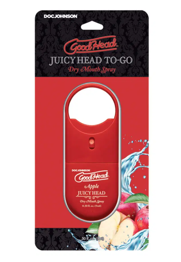 GoodHead Juicy Head To-Go – Travel Size Salivating Oral Spray - Apple > Lube > Oral Gels & Sprays