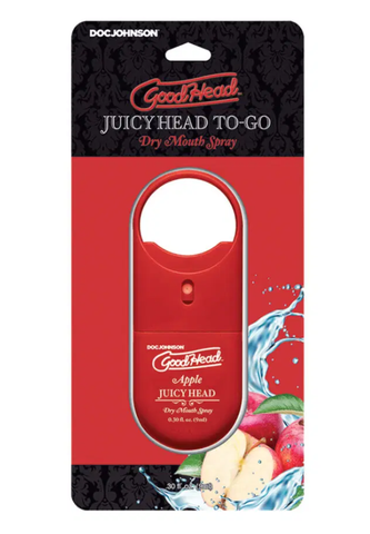 GoodHead Juicy Head Apple (.30 fl. oz.) – Travel Size Oral Spray > Lube > Oral Gels & Sprays