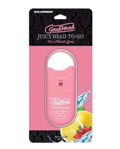 Goodhead Juicy Head Dry Mouth Spray Pink Lemonade Travel Size Default Title Oral Gels & Sprays
