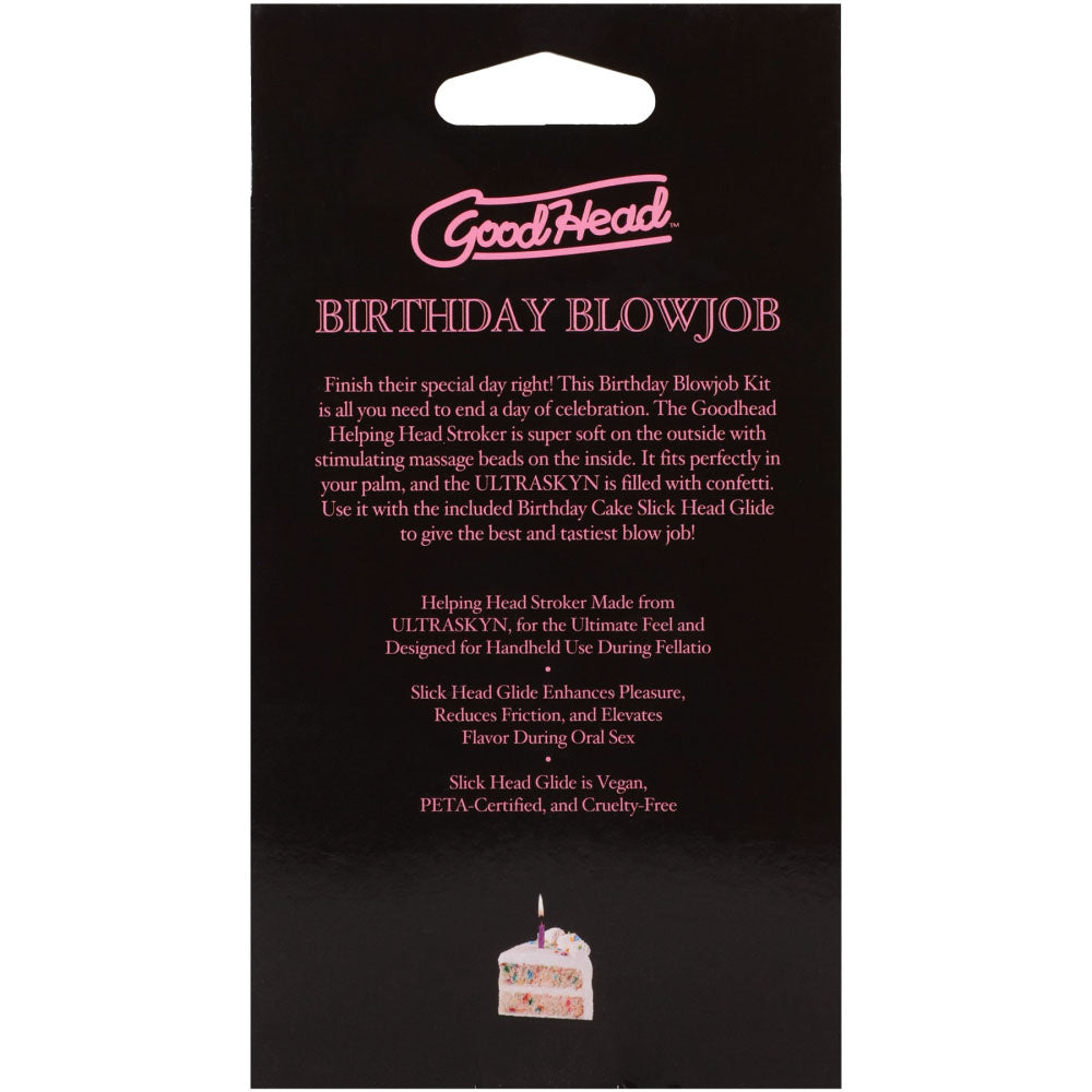 Goodhead Birthday Blowjob Kit > Lube > Oral Gels & Sprays