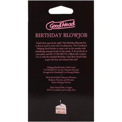 Goodhead Birthday Blowjob Kit > Lube > Oral Gels & Sprays