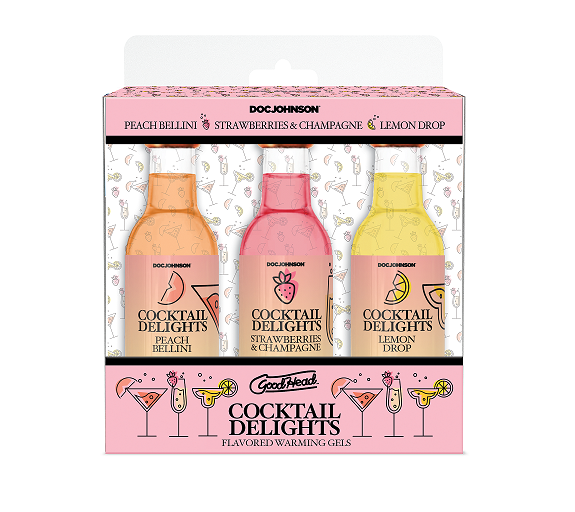 GoodHead Cocktail Delights Edible Oral Gel 3 Pack Flavors Default Title > Relaxation Zone > Edible Treats