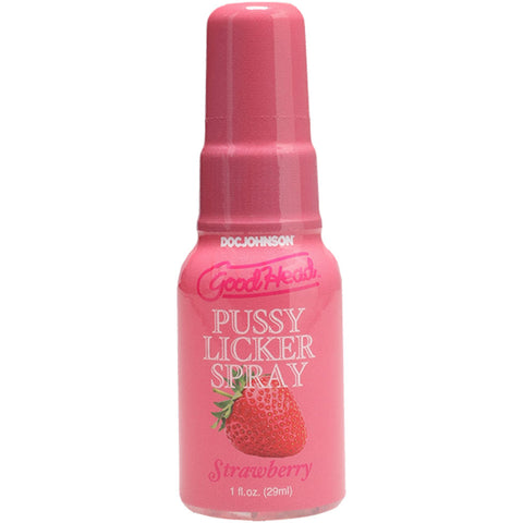 GoodHead Strawberry Licker Spray 29 ml - Delicious Flavored Fun Oral Gels & Sprays
