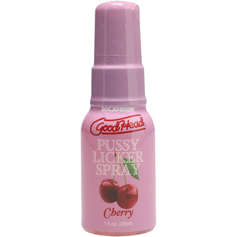 GoodHead Pussy Licker Spray Cherry 29 ml - Lickable Flavor Oral Gels & Sprays