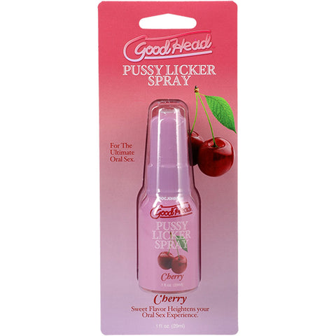 GoodHead Pussy Licker Spray Cherry 29 ml - Lickable Flavor Default Title Oral Gels & Sprays