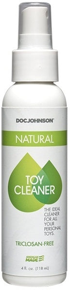 Doc Johnson Natural Toy Cleaner Triclosan-Free Spray 4 fl oz > Essentials > Toy Cleaners