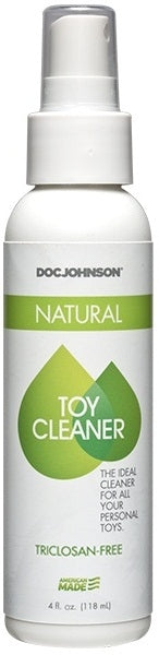 Doc Johnson Natural Toy Cleaner Triclosan-Free Spray 4 fl oz > Essentials > Toy Cleaners