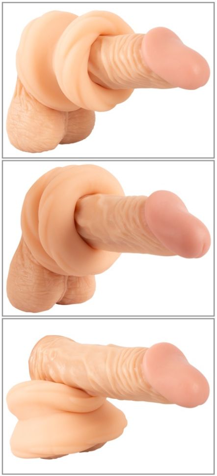 You2Toys 4in1 Pleasure Toy – Soft Sleeve Masturbator and Cock Ring > Sex Toys For Men > Masturbators > Manual