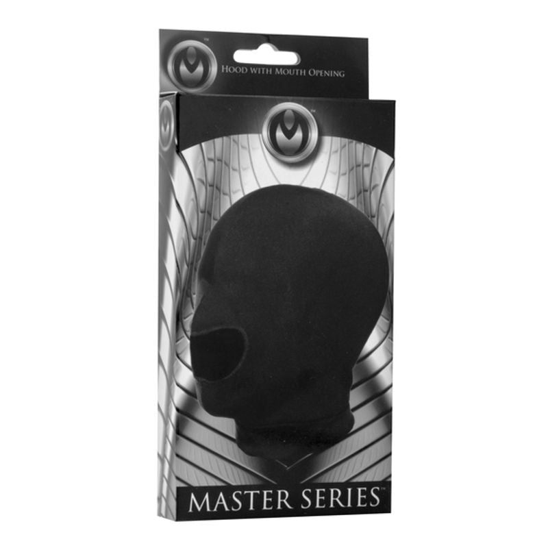 Blow Hole Open Mouth Spandex Hood – Stretch Comfortable Hood Black > Bondage Gear > Bondage Hoods