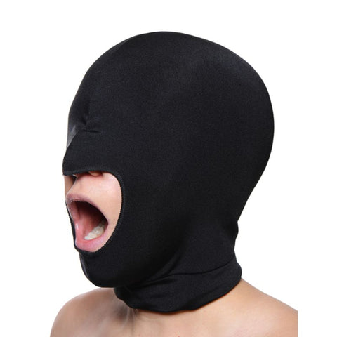 Blow Hole Open Mouth Spandex Hood – Stretch Comfortable Hood > Bondage Gear > Bondage Hoods