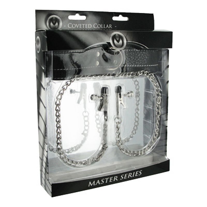 Coveted Collar and Clamp Union Set > Bondage Gear > Collars & Leashes