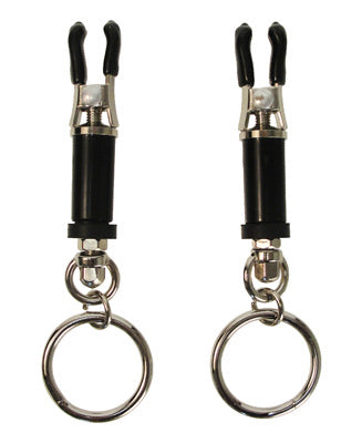 Master Series Bondage Ring Barrel Nipple Clamps – Adjustable Nipple Clamps > Sex Toys > Nipple Clamps