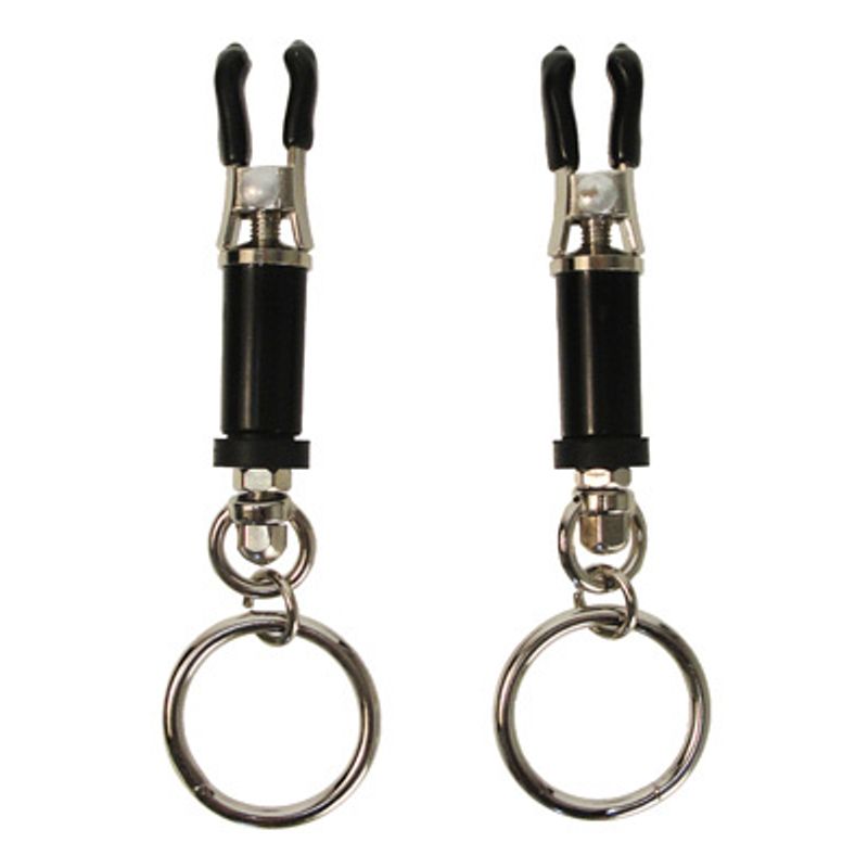 Master Series Bondage Ring Barrel Nipple Clamps – Adjustable Nipple Clamps > Sex Toys > Nipple Clamps