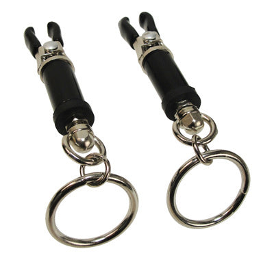 Master Series Bondage Ring Barrel Nipple Clamps – Adjustable Nipple Clamps > Sex Toys > Nipple Clamps