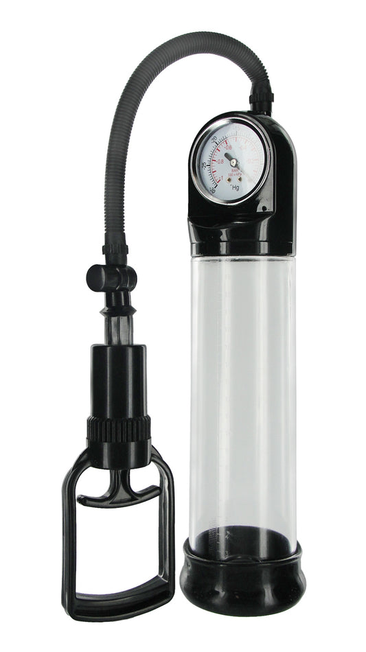 Deluxe Trigger Penis Pump 8 Inch Length 2.4 Inch Diameter