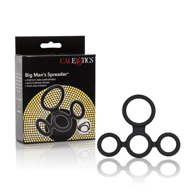 Big Man's Spreader Four-Point Erection System COCK RING Set