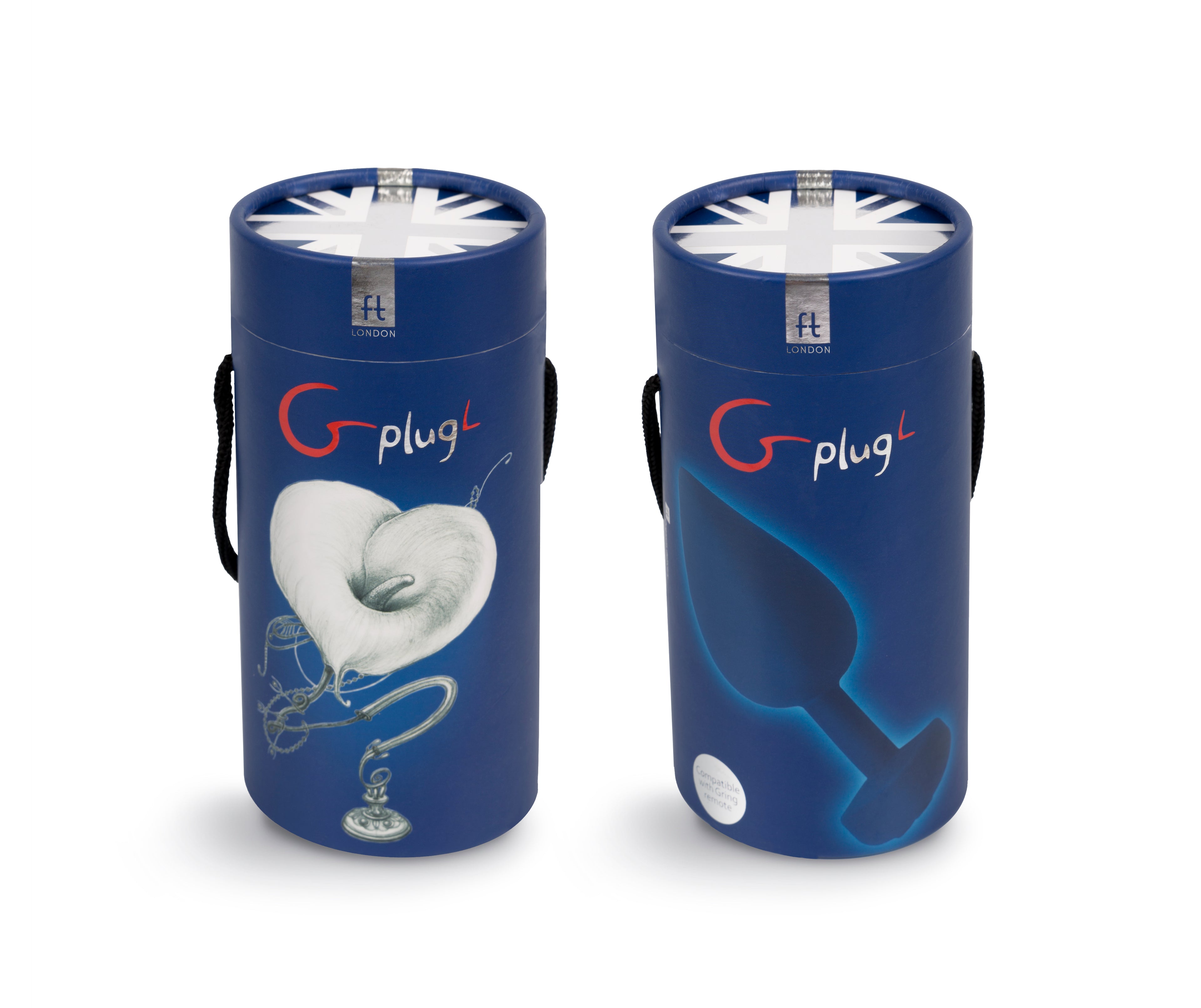 Gplug Large Ocean Blue 3.9 cm Anal Plug > Anal Range > Vibrating Butt Plugs