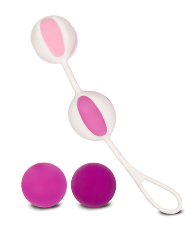 Geisha Balls 2 Pink - Kegel Training Balls Set 30mm Pink KEGEL TOYS