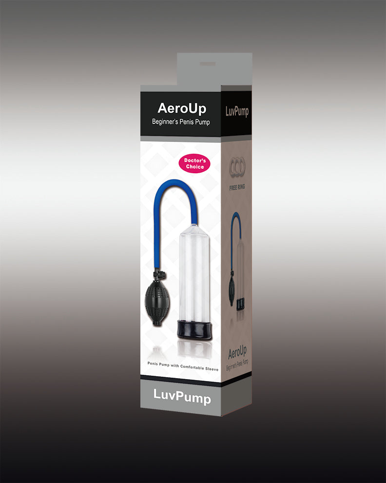 LuvPump Aeroup Beginners Penis Pump for Enhanced Sensitivity and Size Pumps