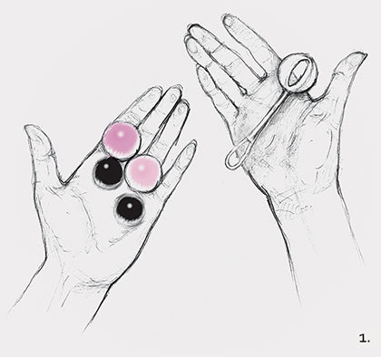 Geisha Balls Magnetic Set of 4 Sizes 15g to 27g > Sex Toys For Ladies > Kegel Exercise