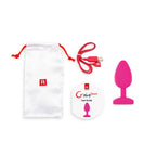 Gplug Large Bioskin Sweet Raspberry 3.9cm Realistic Texture Adult Toy > Anal Range > Butt Plugs