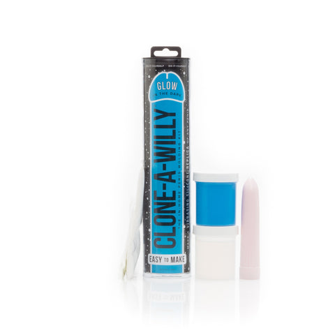 Clone A Willy Glow Blue – Vibrating DIY Replica Kit > Realistic Dildos and Vibes > Mould your own kits
