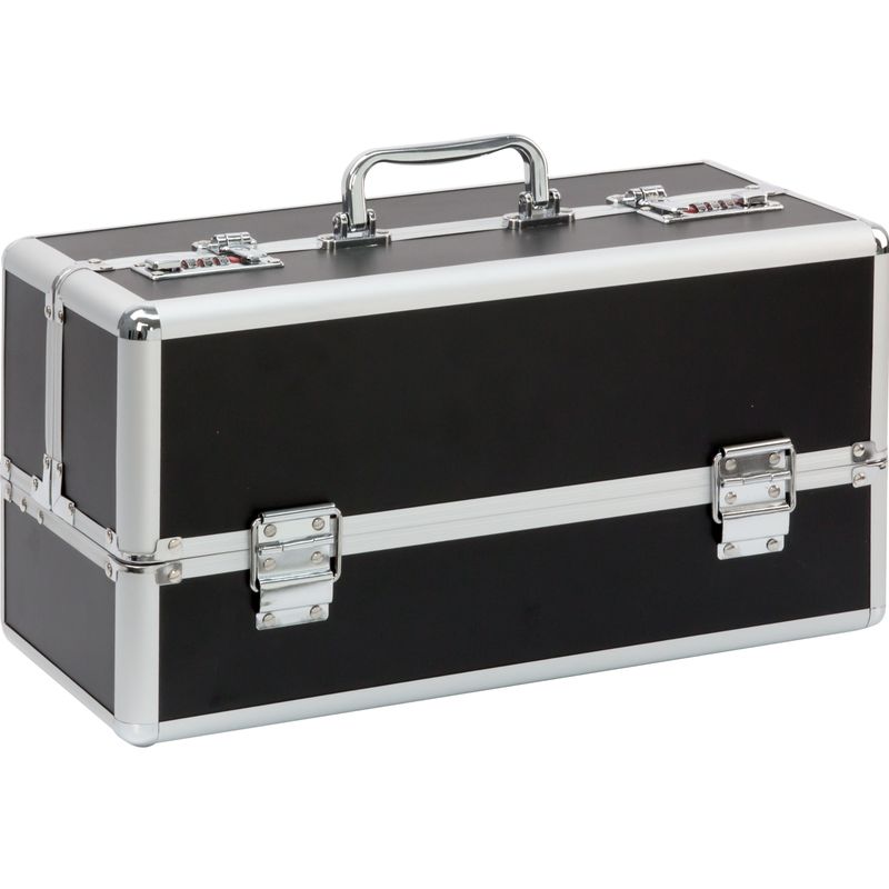 The Toy Chest Large Black 15"x8"x7" – Lockable Storage Case for Sex Toys Secondary image