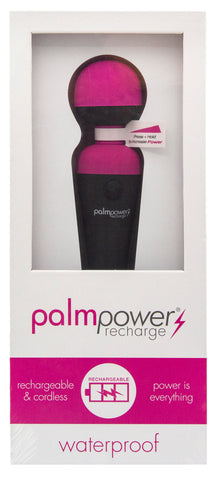 Palmpower Massage Wand Waterproof Pink Electric Massager