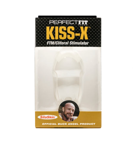 Buck Angel KissX Clear Snug Fit Stroker for Transmen GENDER EXPRESSION